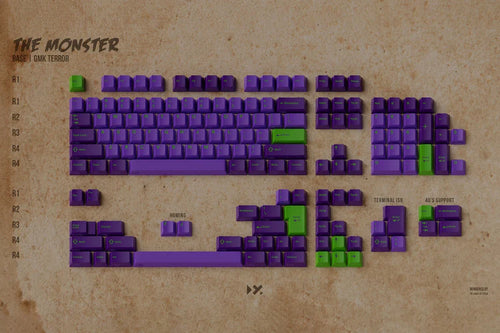 GMK Terror Base 155 Key Cherry Profile Double